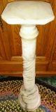 1800 ' S Marble Statue Pedestal Plant Stand 1800-1899 photo 3