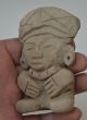 Pre Colombian Mexico Pottery Figurine Columbian Teotihuacan Figure Idol The Americas photo 1