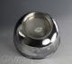 Old Chinese Silver Footed Bowl With Inscription Plates photo 9