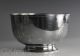 Old Chinese Silver Footed Bowl With Inscription Plates photo 1