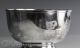 Old Chinese Silver Footed Bowl With Inscription Plates photo 7