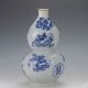 Exquisite Chinese Porcelain Hand - Painted Dragon Motif Vase W Qianlong Mark Vases photo 1