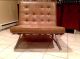 Mid Century Modern Barcelona Style Chairs Eames Knoll Ultra Rare Mid-Century Modernism photo 1