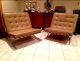 Mid Century Modern Barcelona Style Chairs Eames Knoll Ultra Rare Mid-Century Modernism photo 4
