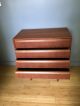 Mid - Century Modern Danish Teak Four Drawer Lowboy Dresser Mid-Century Modernism photo 2