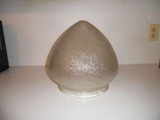 Acorn Tear Drop Street Light Globe Pendant Refractor Retails $84 photo