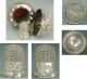 Rare Antique Sterling Silver Egg Etui & Thimble Circa 1900 Other Antique Sewing photo 2