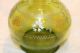Victorian Pair Green Enamel Barber Bottle Bottles Vases Deep Pontil 8 