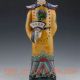 Chinese Handwork Painted Ceramics Heyday Emperor Statue Other Antique Chinese Statues photo 3