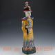 Chinese Handwork Painted Ceramics Heyday Emperor Statue Other Antique Chinese Statues photo 5