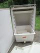 Vintage Coleman Convertible Upright Metal Camping Ice Chest Cooler Rv Ice Boxes photo 2