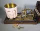 Good Mahogany Cased Small Marine Barograph In Order C.  1920 Other Antique Science Equip photo 4