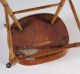 B359 Early American Arrow Back Arm Chair 1900-1950 photo 4