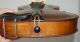 Probably Milanese Handmade 4/4 Master Violin - Labeled Giovanni Grancino String photo 9