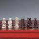 Chinese Antique Handwork Terracotta Warrior Motif Chess & Wooden Checkerboard Boxes photo 3