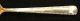 Sterling Silver Flatware - Gorham Camellia Salt Spoon Gold Washed Flatware & Silverware photo 1