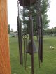 Antique - Style Cast Iron Song Bird Windchime Wind Chime Ranch Deck Bell Primitives photo 2