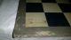 Vintage Handmade Wooden Folk Art Folding Checker Game Board Painted Double Sided Primitives photo 2