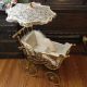 Antique Victorian Baby Doll Carriage Buggy,  Wicker,  Parasol W/ Ashton Drake Doll Baby Carriages & Buggies photo 6