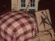 Primitive H.  M.  Pin Cushion Hat/sew/gift/decor/fabric Primitives photo 1