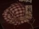 Primitive H.  M.  Pin Cushion Hat/sew/gift/decor/fabric Primitives photo 2