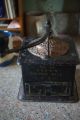 Antique Tin Crown No.  10 Coffee Mill Grinder Landers,  Fray & Clark Co. Primitives photo 2