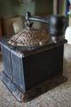 Antique Tin Crown No.  10 Coffee Mill Grinder Landers,  Fray & Clark Co. Primitives photo 7