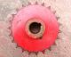 Vintage Metal Industrial Gear Sprocket Cog Spiked Edge Machine Age Rustic Other Mercantile Antiques photo 1