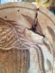 Vintage American Eagle Wooden Butter Pat Primitives photo 1