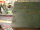 Dated 1788 With Intials Cfd Sliding Lid Box With Blue Paint With Till Primitives photo 3