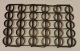 Rare 19th C Antique Hand Forged Metal Link Circular Pattern Trivet Mat Trivets photo 3