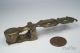 Antique English George Iv Full & Half Sovereign Coin Weight Balance Scales Scales photo 1