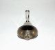 Antique Webster Sterling Silver Dinner Servant Vtg Blue Guilloche Enamel Bell Other Antique Sterling Silver photo 1