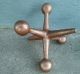 Jax Jacks Mid Century Bill Curry Style Gold Cast Nelson Bookend Eames Mid-Century Modernism photo 2