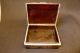 Japanese Etched Gold,  Sterling,  And Oak Lined Dresser Jewelry Box Boxes photo 3