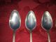 6 Spoons National Silver Co.  Sterling Overture Pattern Flatware Silverware Flatware & Silverware photo 3