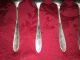 6 Spoons National Silver Co.  Sterling Overture Pattern Flatware Silverware Flatware & Silverware photo 5