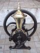 Antique French Rare Table Coffee Grinder Mill Embossed Number 1 Other Mercantile Antiques photo 1