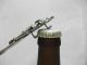 Wsteria Of The Pure Silver.  Paperweight And Bottle Opener.  Japanese Antique. Other Antique Sterling Silver photo 4