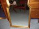 Tall Domed Serpentine Gold Wall Mirror Vintage Mid Century Modern Mirrors photo 1