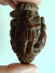 Antique C.  1800 Carved Coquilla Nut European ' Love Token ' Extremely Rare European photo 4