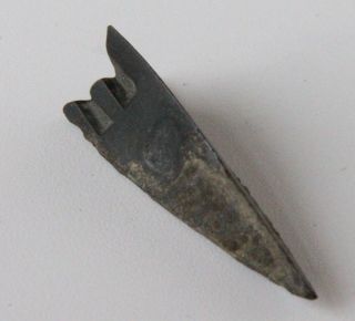 Celtic Period Bronze Socket Tri - Lobe Type Arrow Head 500 - 400 B.  C.  Vf, photo