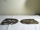 2 Antique Cast Iron Clothes Iron Trivets One Marked Sa Trivets photo 2