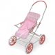 Pink Doll Carriage 3 In 1 Carrier Stroller Buggy Pram Fabric Cover Girls Toys Baby Carriages & Buggies photo 3