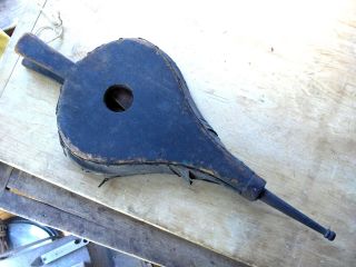 Vintage Fire Place Bellows,  As Found photo