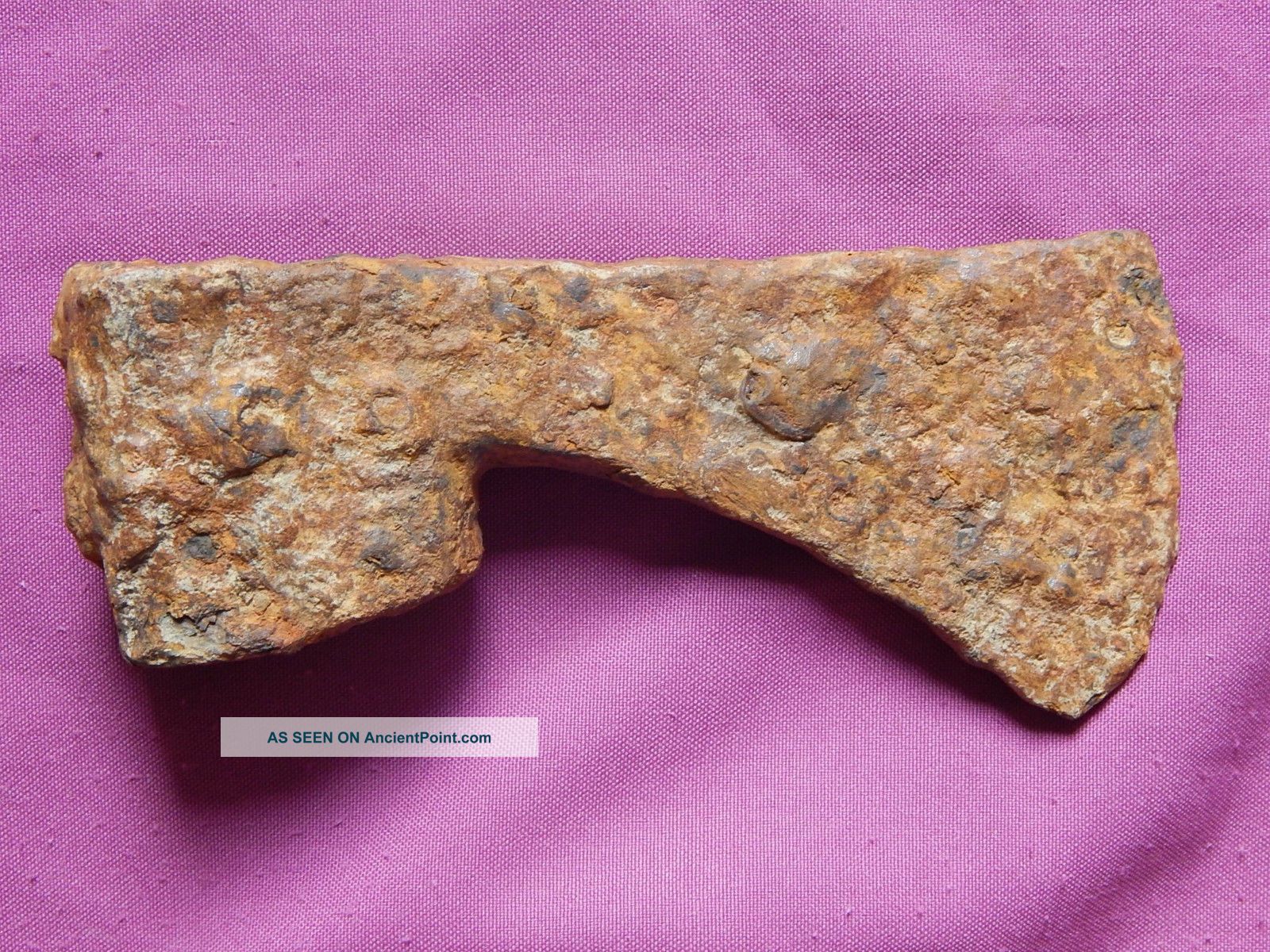 Early Middle Ages,  Hungarian Iron Axe,  12c Ad Holy Land photo