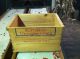 Vintage Wooden Eatmor Cranberry Box/crate & Lid W/ Gem Label Nj Boxes photo 2