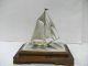 The Sailboat Of Silver960 Of The Most Wonderful Japan.  Takehiko ' S Work. Other Antique Sterling Silver photo 3