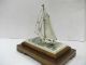 The Sailboat Of Silver960 Of The Most Wonderful Japan.  Takehiko ' S Work. Other Antique Sterling Silver photo 4