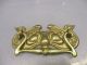 Old Cast Brass Drawer Handle Pull Traditional Art Nouveau Design Other Antique Hardware photo 3